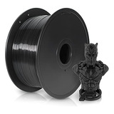 Filamento Petg 1.75, Negro Mejorado Resistencia, Sellad...