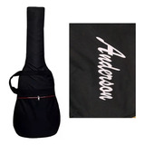 Funda Guitarra Electrica Logo Anderson Con Correas Bolsi 41