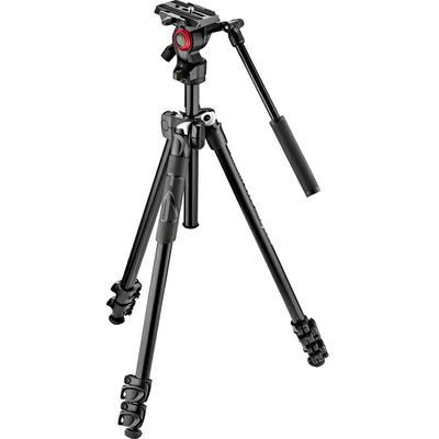Tripe Manfrotto Mk290lta3-v 290 Light + Cabeça Hidraulica | Frete grátis