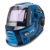 Careta Electronica Soldar 4 Sensores Vision Color Elite 830 Color Azul
