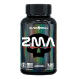 Zma 120 Caps- Black Skull - Estimula Gh Igf-1 E Testosterona