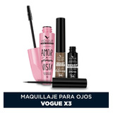 Maquillaje Para Ojos Vogue X 3 Und - mL a $3122
