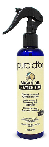 Pura Dor Spray Protector Térmico De Aceite De Argán (8 On.