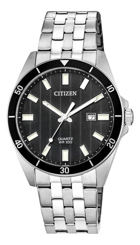 Reloj Clásico Para Hombre Citizen Bi5050-54e Acero Inoxidabl