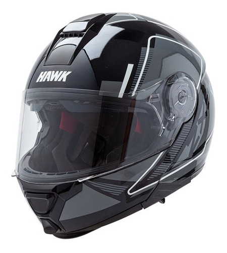 Casco Hawk Zx5 - Trooper Negro - Portalvendeor