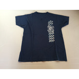 Remera Azul Manga Corta Hombre T.m