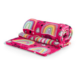 Cobertor Manta Infantil Solteiro Flannel Antilérgico Soft