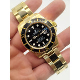 Reloj  Compatible Con No Rolex Submariner Gold