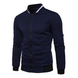 Sudadera Con Capucha Casual Con Cremallera For Hombre .