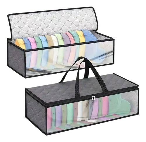 Household Clothing Quilt Folding Organizer Bag Storage Box