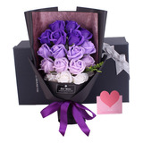 Rosas Artificiales Aspecto Real Cajas De Flores P/regalo