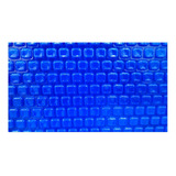 Capa Lona Térmica Piscina 3x6 300 Micras 6x3  Cor Azul