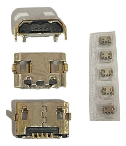 Conector De Carga Compatível Moto G5s Xt1972 Kit 05 Peças