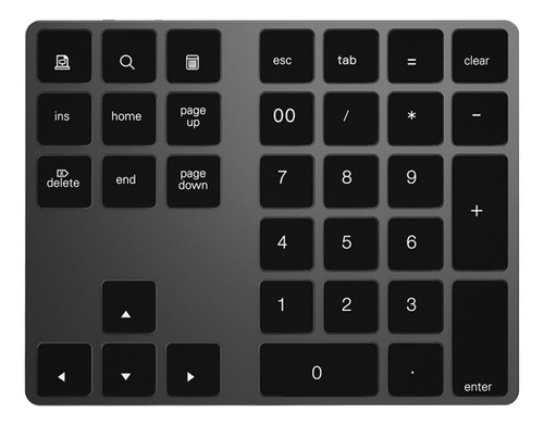 . Batería Recargable Del Teclado Numérico Inalámbrico De