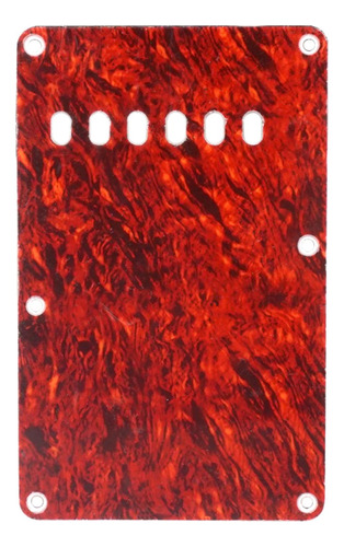 Placa Trasera Golpeador De 6 Agujeros Para Rojo Oscuro