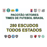 Pacote Vetores Times Brasil Todos Estados Cnc Laser Router