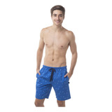 Nautica Bermuda Pijama Popelina Estampado Vela Para Hombre