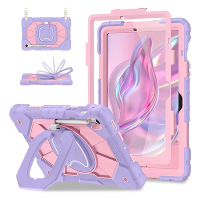 Funda Para Samsung Galaxy Tab S10 Lite \u002F S10 FE \u002F S9 FE \u002F S9 \u002F S8 2025 2023 10.9-11 Pulgadas (SM-X400\u002FSM-X520\u002FX526B\u002FX528U\u002FX510\u002FSM-X710\u002FSM-X870) Correa de Hombro + Soporte de Mano | MercadoLibre