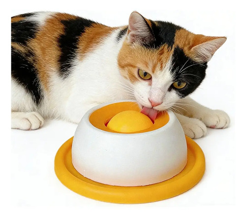 Plato For Lamer Yogur Pet Lick Mat, Alimentador Lento C