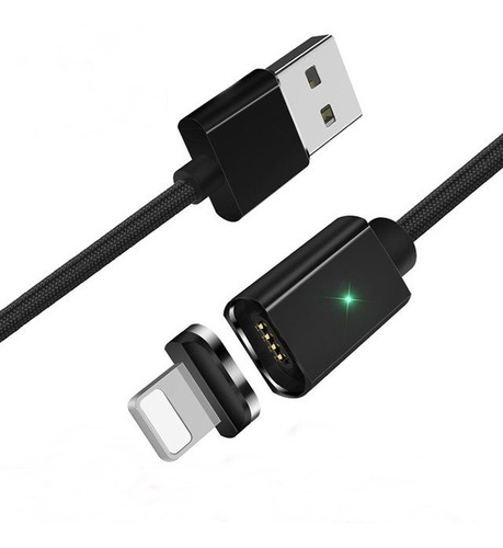 Cabo Usb Magnético Essager 2 Metros Micro Usb Tipo-c Android