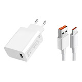 Cargador Original Mi Turbo Charge 33w Xiaomi Redmi + Cable C