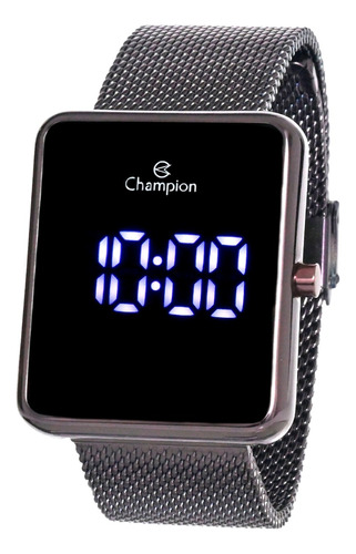 Relógio Champion Feminino Digital Led Quadrado Ch40080i 