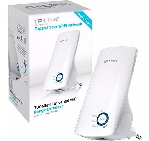 Repetidor De Sinal Wireless Wi-fi 300mbps Tp-link Tlwa850re