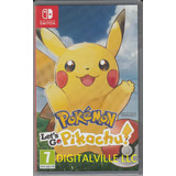 Pokemon Lets Go Pikachu Nintendo Switch