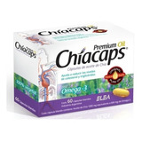 Chiacaps Premium Oil Capsulas Aceite De Chia Omega 3 X 60 Sabor No