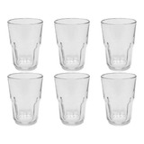 Set X6 Vasos Genesis Vidrio Durax 410 Ml Con Packaging