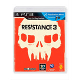 Resistance 3 - Compatível Com O Psmove (3d) Ps3 Físico Usado