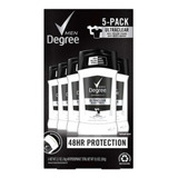 Men Degree Ultraclear Antitranspirante 5pack (76gr C/u)