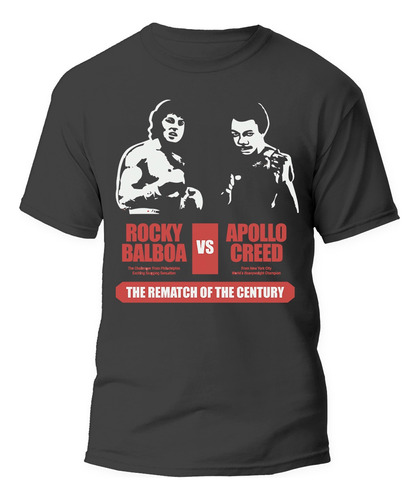 Remera Rocky 2 Creed Vs Balboa