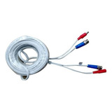 Cable 30m Prearmado De Video Y Alimentacion Con Conectores