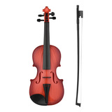 Mini Violín Eléctrico Infantil Con 4 Cuerdas Ajustables