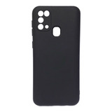 Capa Capinha Case Aveludada + Pelicula 3d Para Galaxy M31 