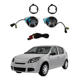 Kit Faro Auxiliar Sandero 2011 A 2013 Led Luz Diurna Drl