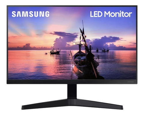 Monitor Samsung 24  Led - Display Roto - Lf24t350fhlczb