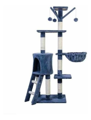 Rascador Árbol Torre Para Gatos 5 Niveles (135cm Alto)