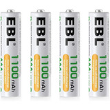  Baterías Recargables Ebl 1100mah Aaa X 4 Unidades 