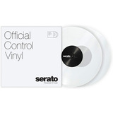 Serato Official Control Vinyl Clear (par) Color Blanco