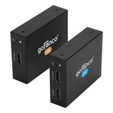 Gofanco Extensor Hdmi 4k Balun Sobre Cat6/7 - 164 Pies 4k, 2