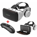 Audífonos De Lentes 3d De Realidad Virtual Vr Con Controlad