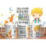 Taza - Tazón De Ceramica El Principito 4k Art 02