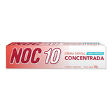 Pasta Dental Noc 10 Concentrada En Crema 70 g