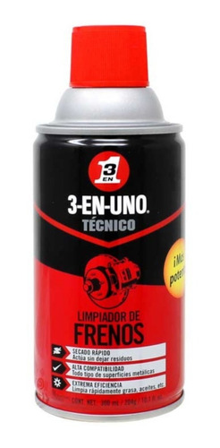 Limpiador De Frenos 300 Ml 3 En 1 Técnico 