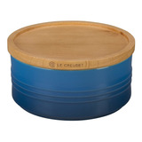 Le Creuset Of America - Recipiente Con Tapa De Madera  5.5 I