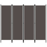 Biombo Decorativo Plegable De 4 Paneles 78.7  X 70.9 