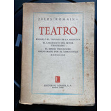 Teatro Jules Romain Trouhadec Donogoo Libro Usado