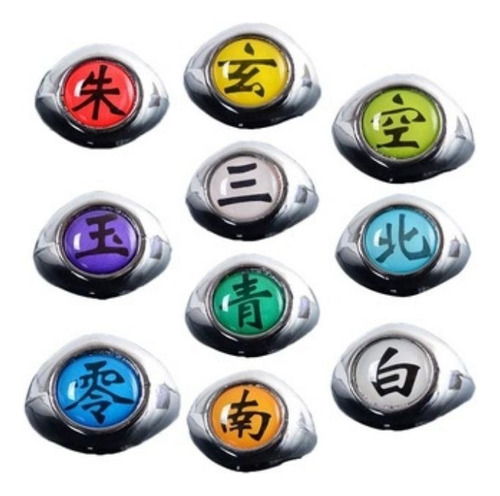 Anillos De Naruto Shippuden